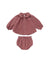 Rylee + Cru Crew Nellie Set | Raspberry