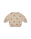 Quincy Mae Relaxed Fleece Sweatshirt | Foxes