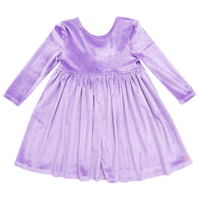 Pink Chicken Velour Steph Dress | Lavender