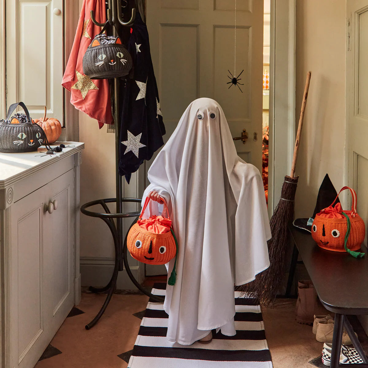 Meri Meri Trick or Treat Pumpkin Basket
