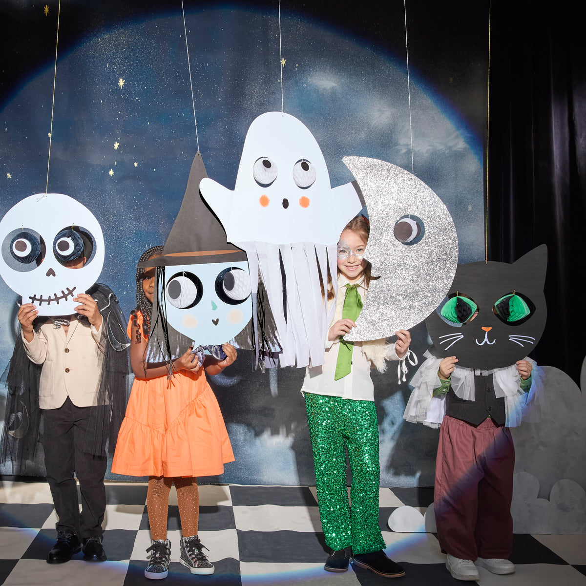 Meri Meri |Giant Halloween Character Hanging Decorations