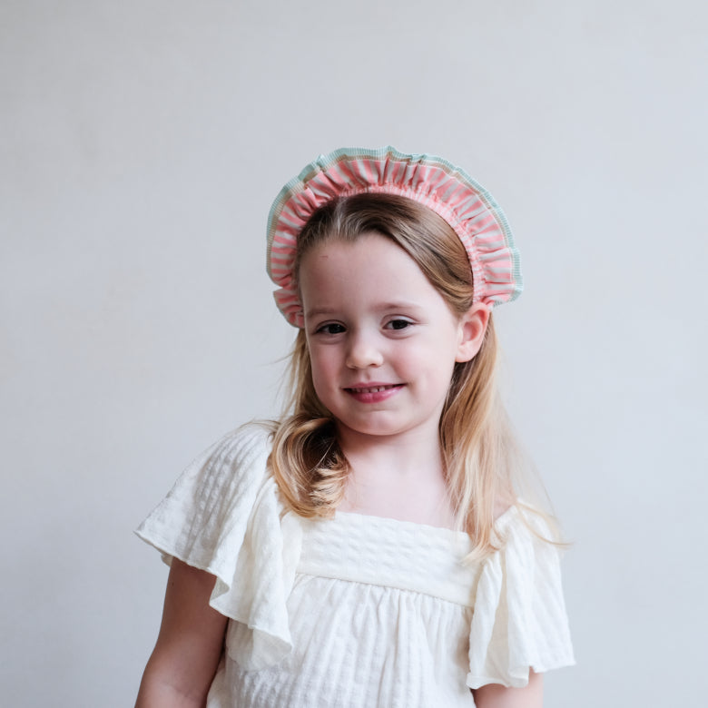 Mimi & Lula Striped Ruffle Headband