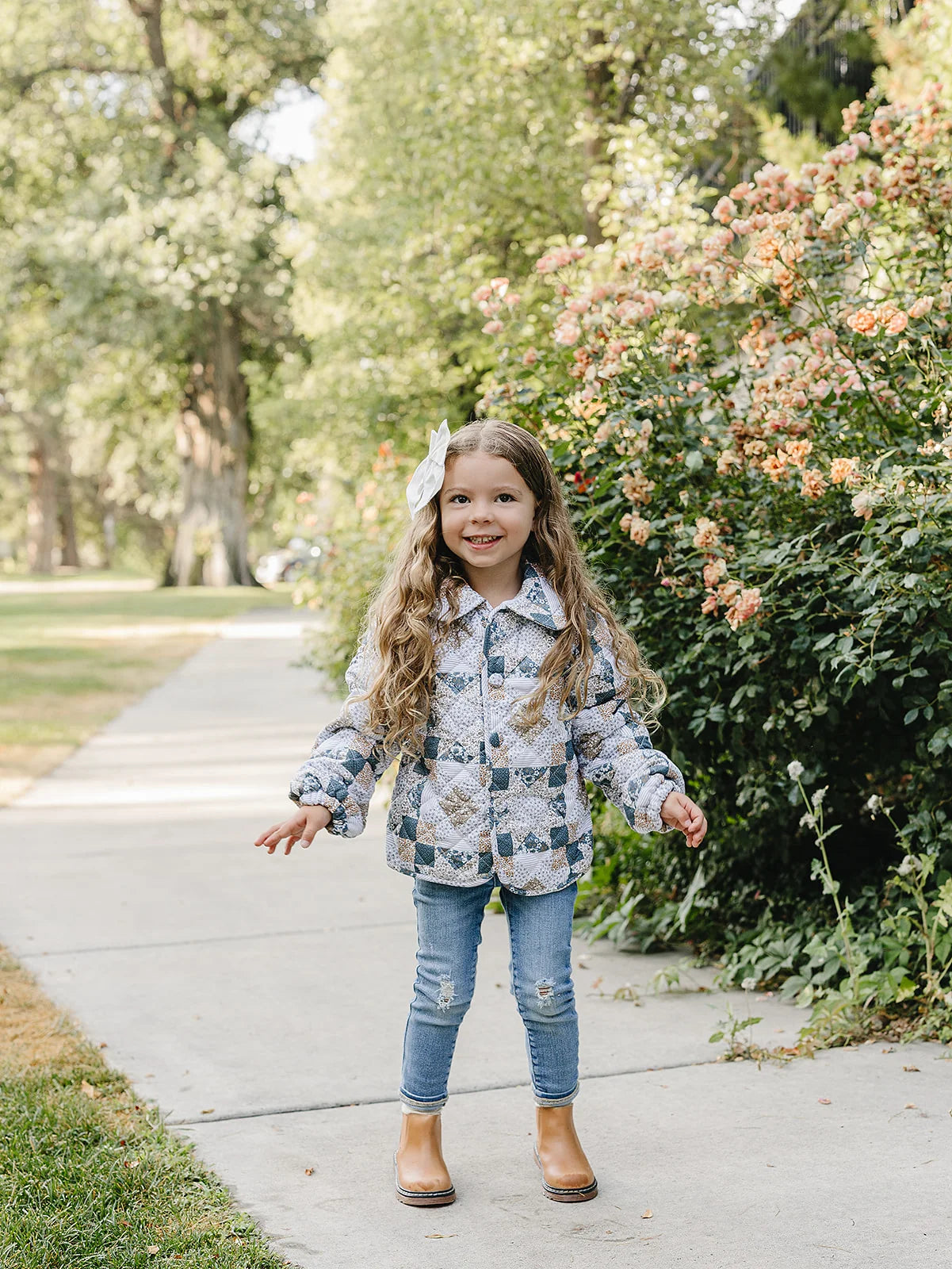 Mebie Baby | Patchwork Quilted Jacket