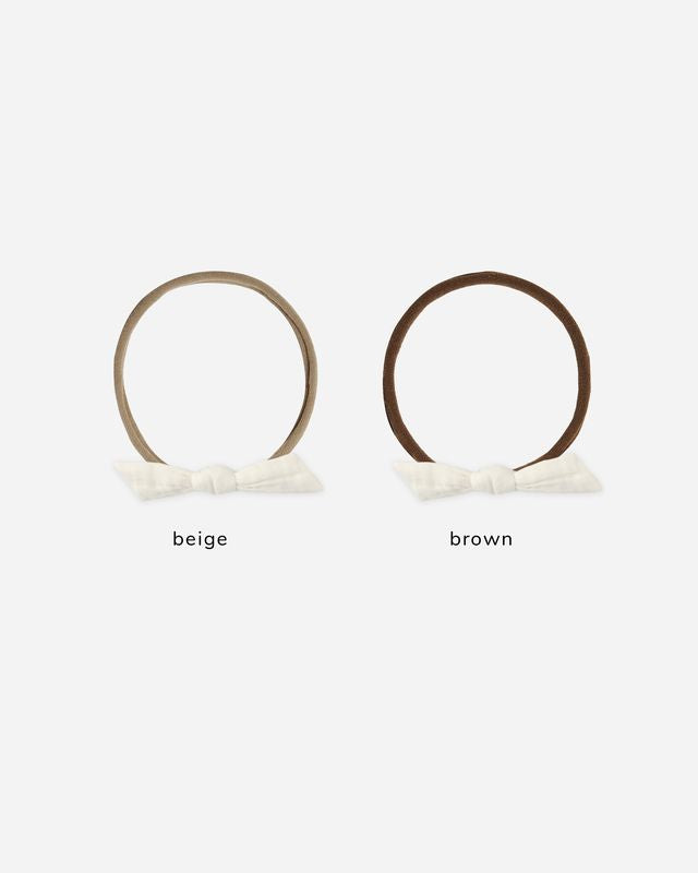 Rylee + Cru Little Knot Headband | Ivory