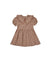 Rylee + Cru Camille Dress | Brown Gingham