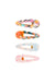 Mimi & Lula Scalloped Click-Clack Clips | Mixed Colors
