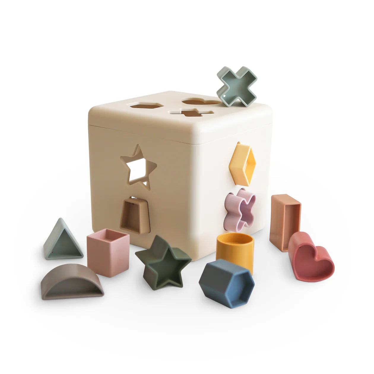 Mushie Shape Sorter Box | Original