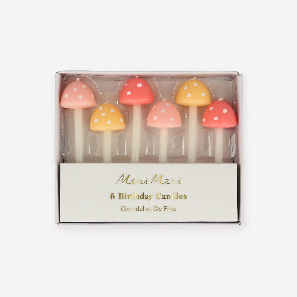 Meri Meri Birthday Candles | Mushroom