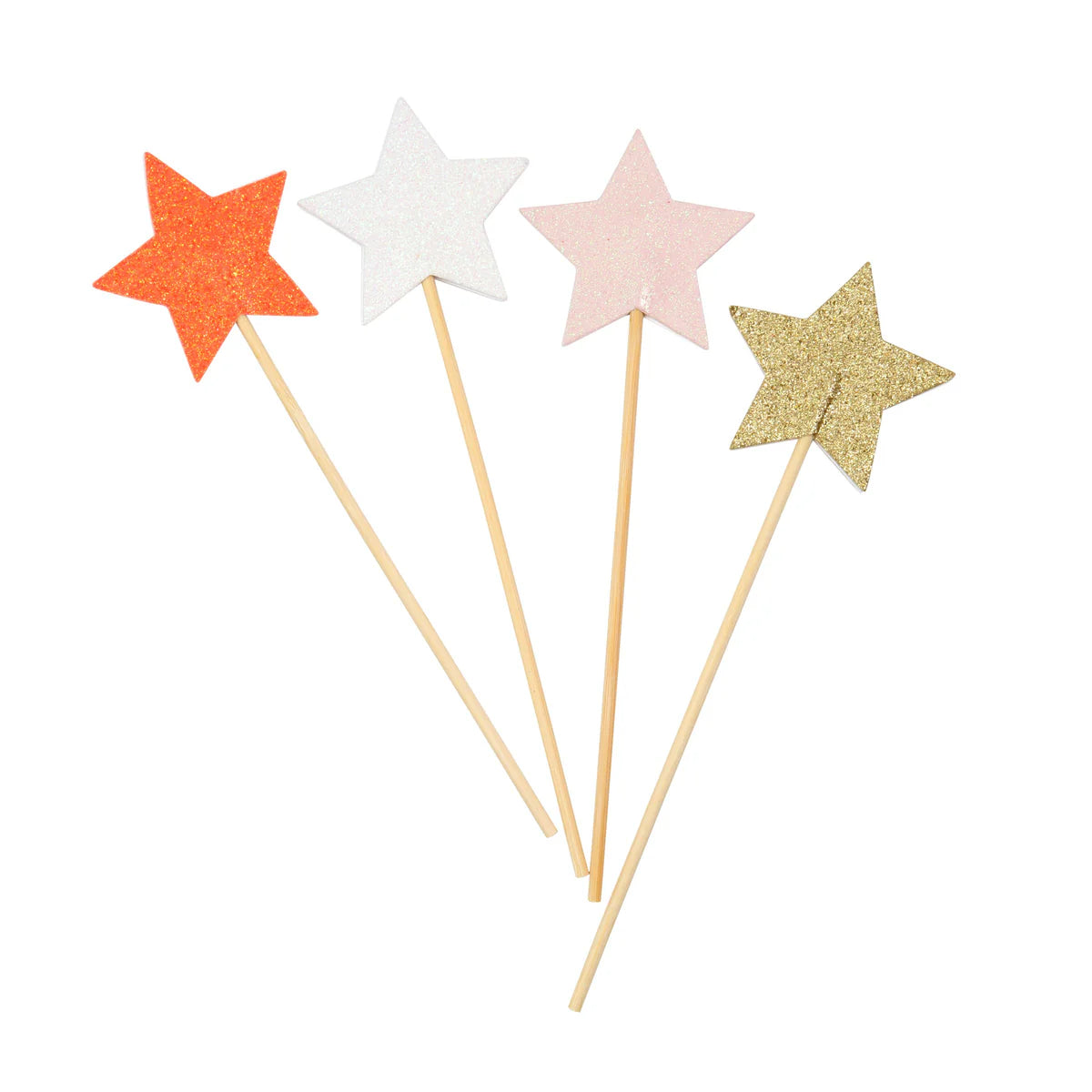 Meri Meri Glitter Star Wands | 8 Pack