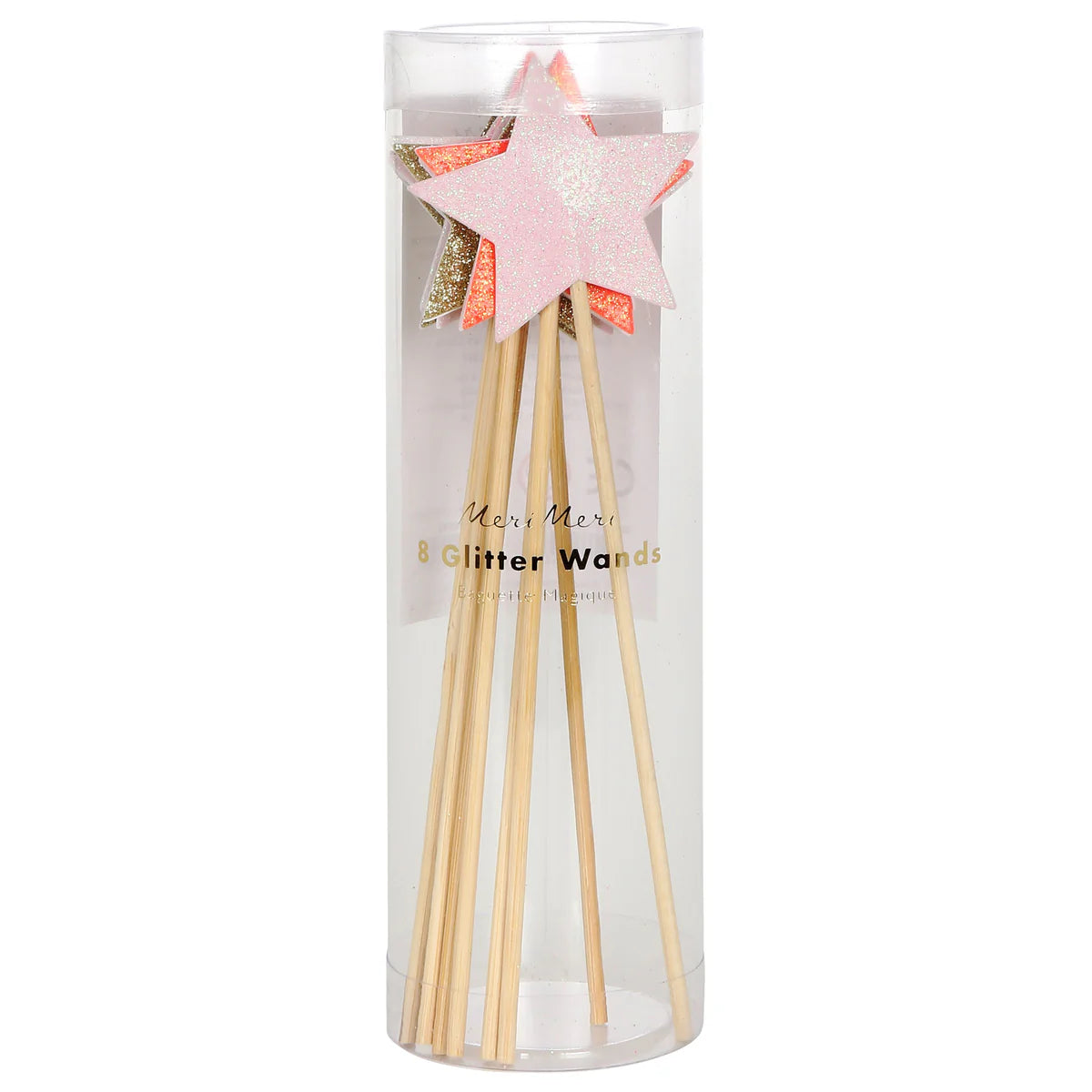 Meri Meri Glitter Star Wands | 8 Pack