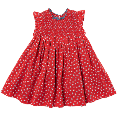 Pink Chicken Stevie Dress | Tiny Red Roses