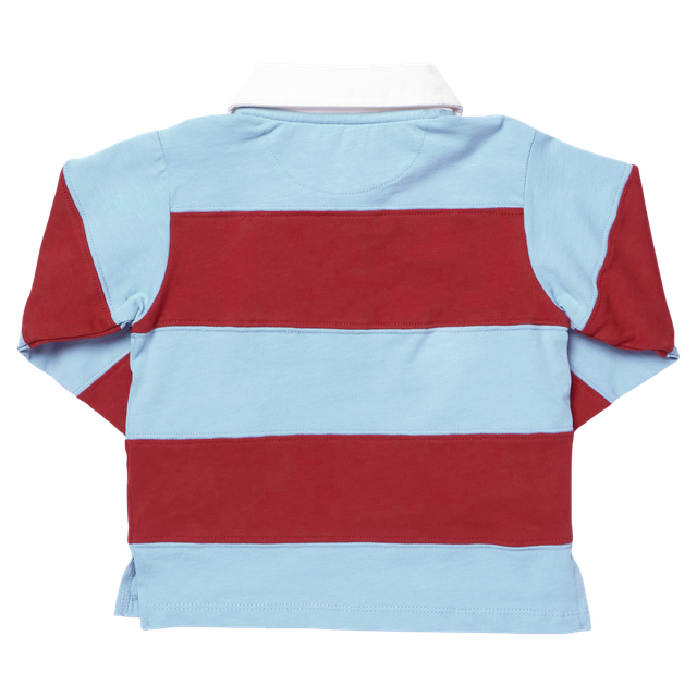 Pink Chicken Boys Albert Shirt | Blue Maroon