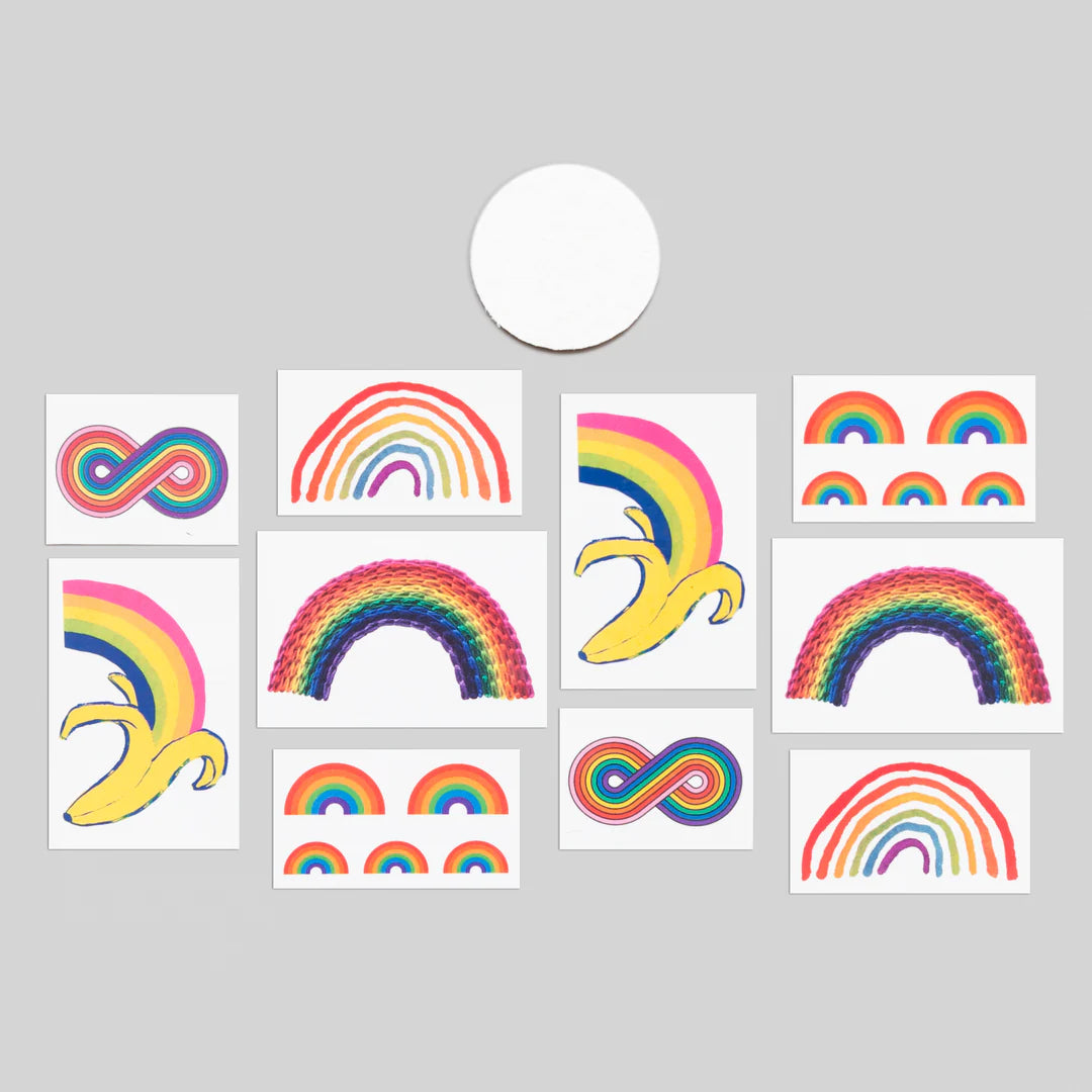 Tattly Tattoo Tin | Rainbows