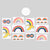 Tattly Tattoo Tin | Rainbows