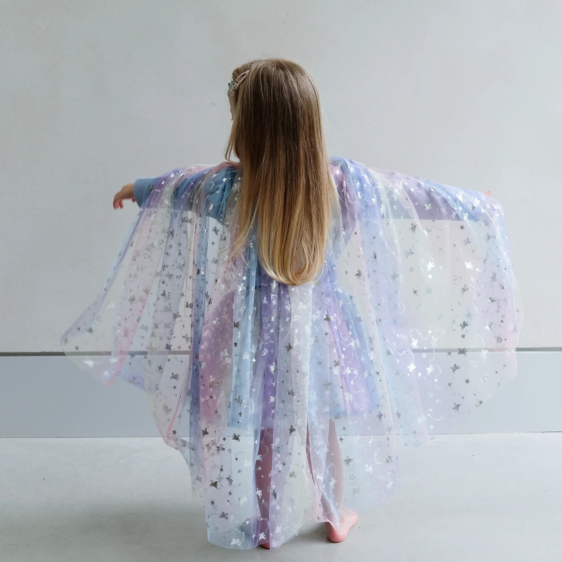 Mimi + Lula Unicorn Ombre Cape