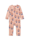 Tea Collection Smocked Chest Baby Romper | Chat et Chapeau