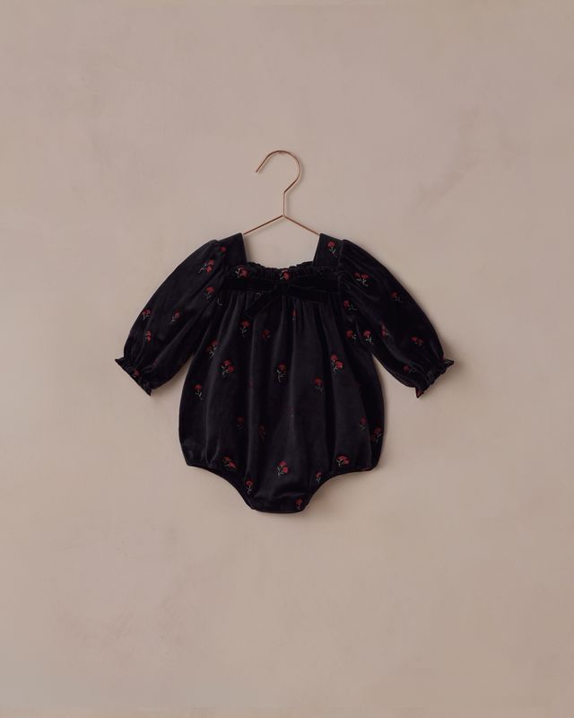 Noralee Annette Romper | Velvet Floral