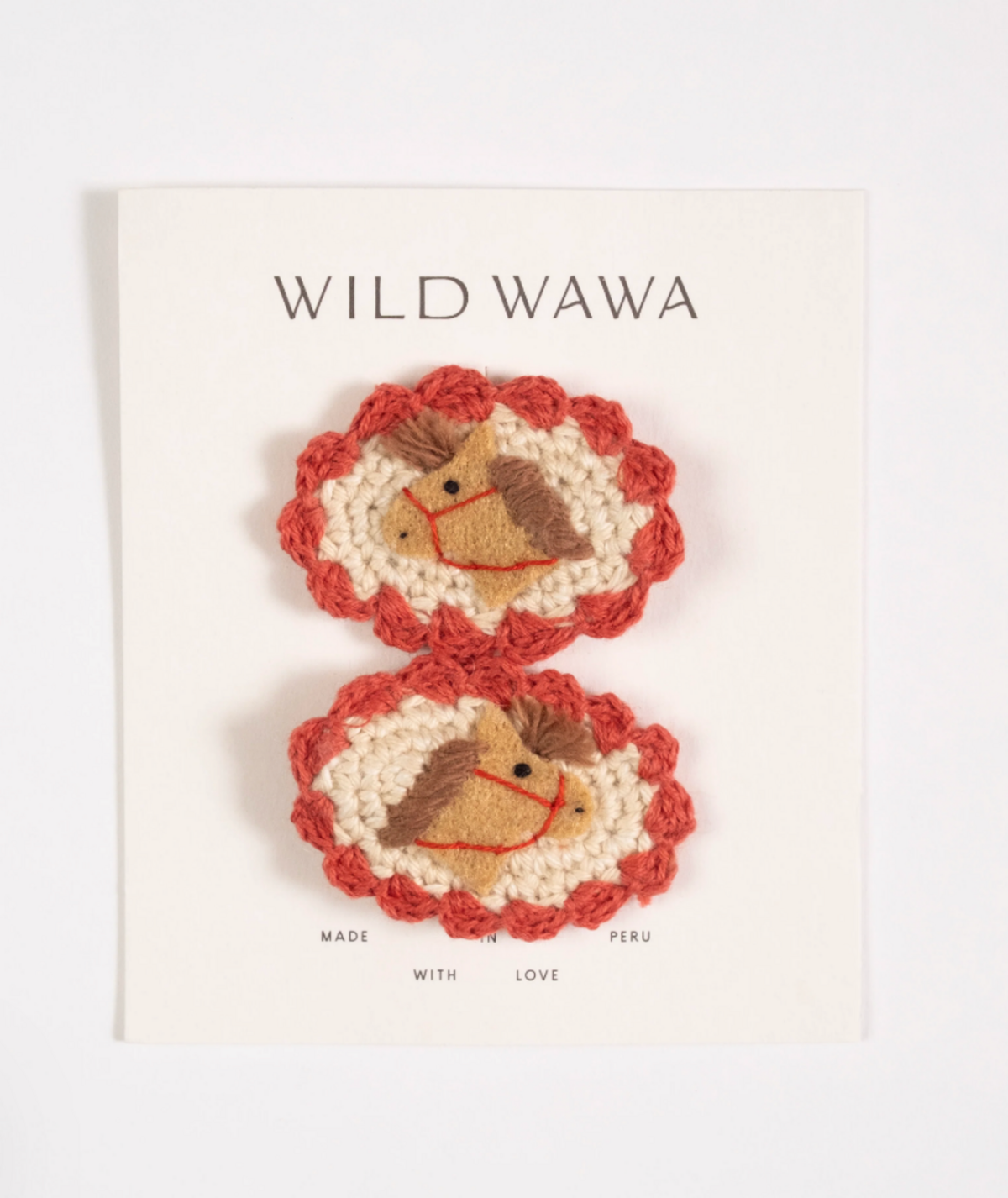 Wild Wawa Crochet Clip Set | Prairie Pony
