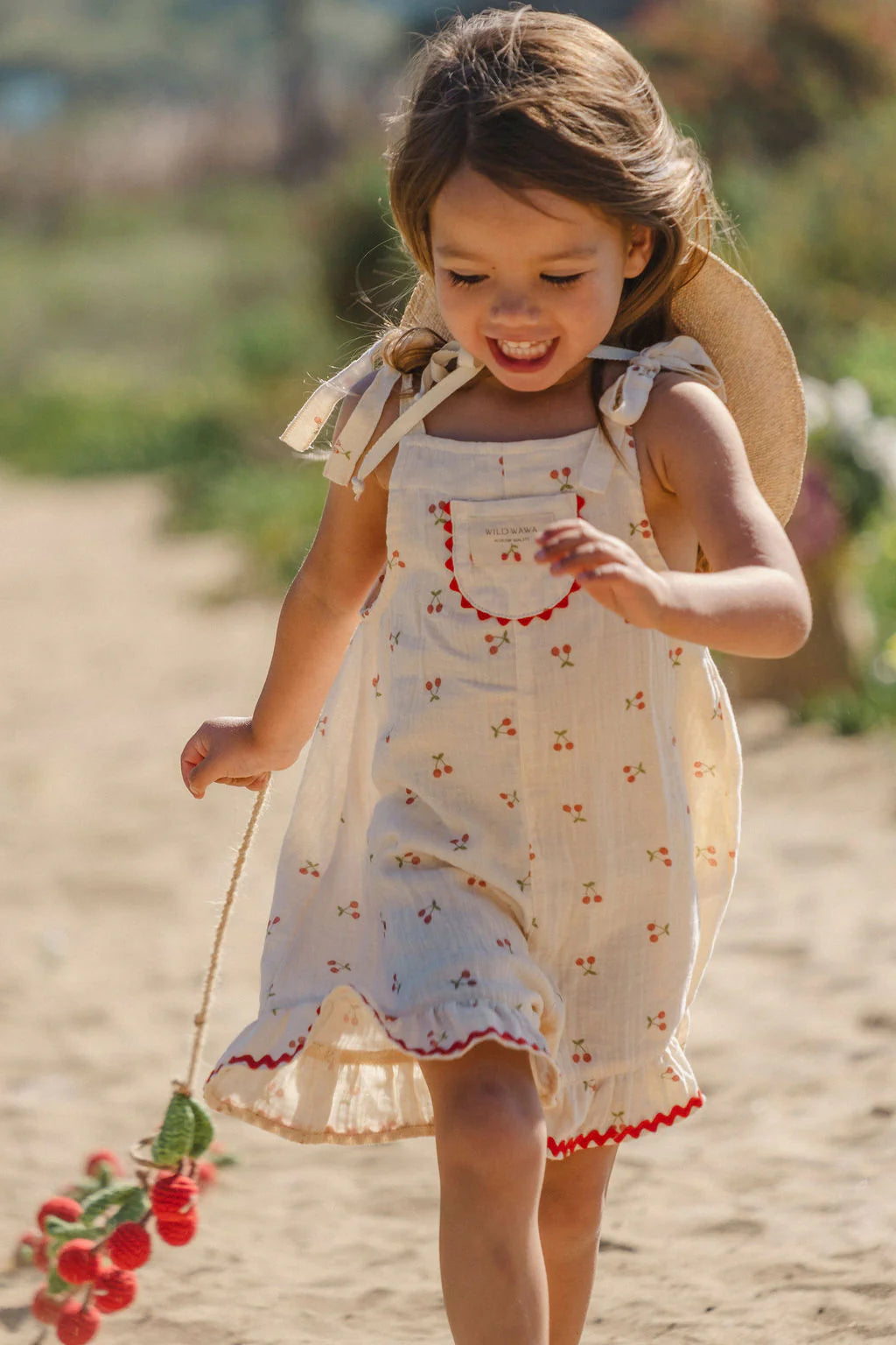 Wild Wawa Isola Romper | Cherry