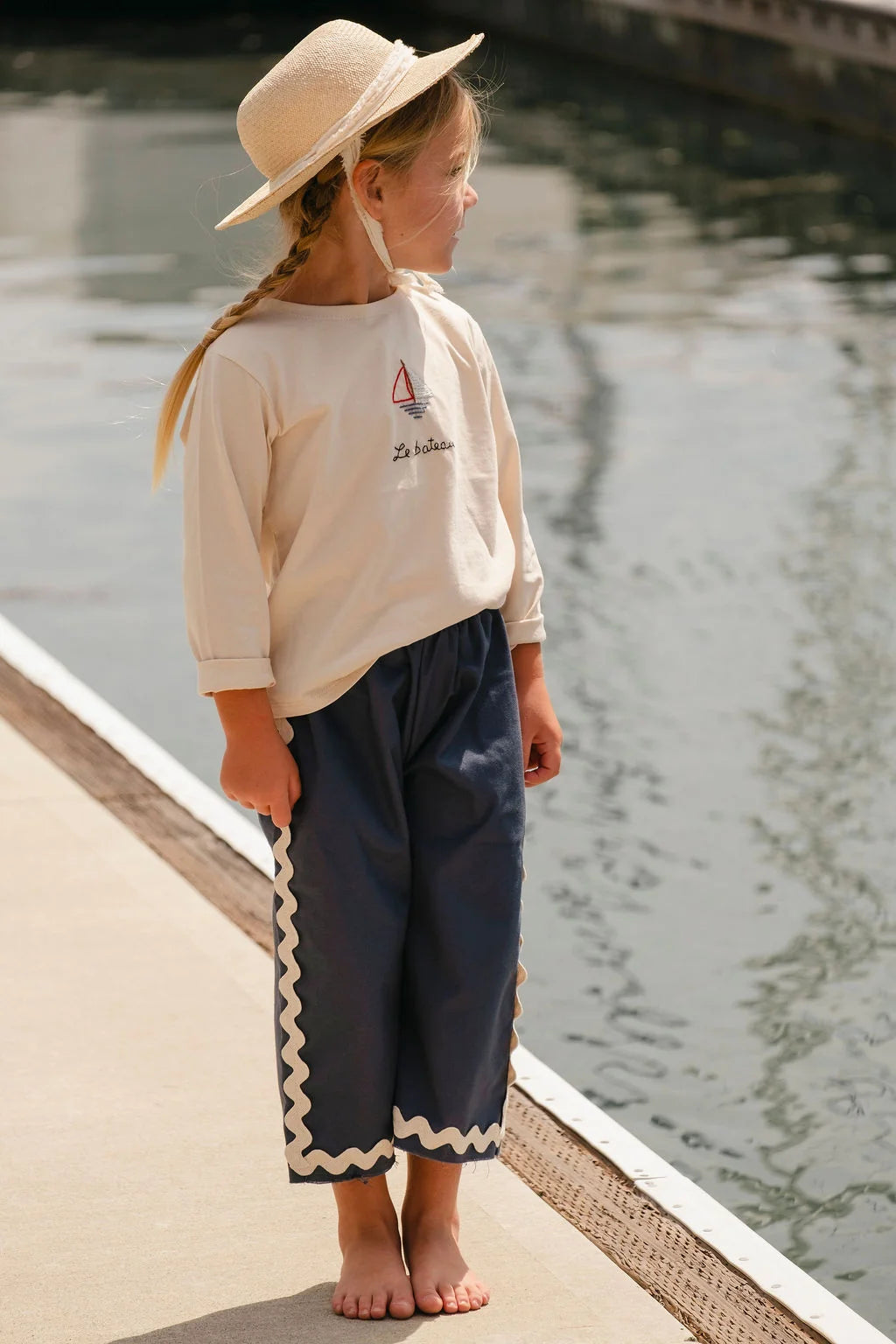 Wild Wawa Wide-Leg Pant | Mar Azul