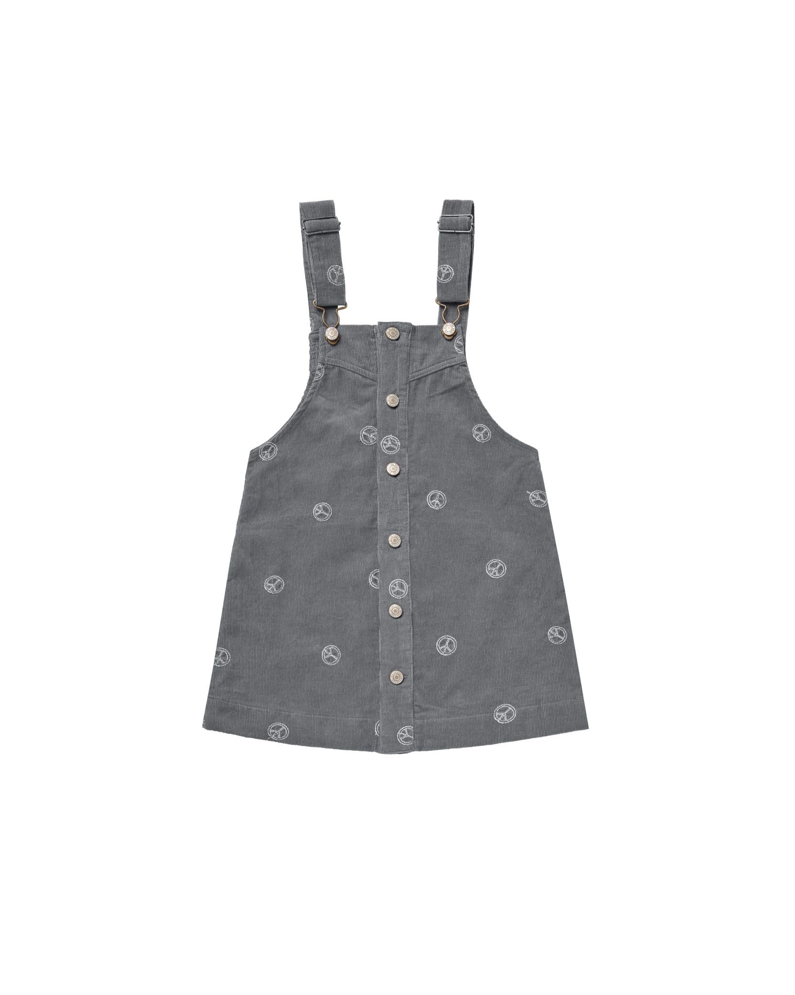Rylee + Cru Button Jumper | Peace Embroidery