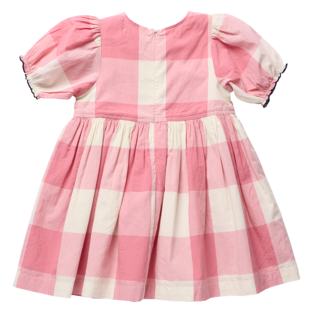 Pink Chicken Hermione Dress | Pink Check