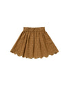 Rylee + Cru Mae Skirt | Brass