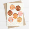 Welcome to the World Baby Card