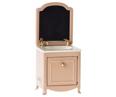 Maileg Sink with Mirror | Powder Pink