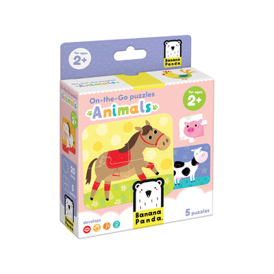 On-the-Go Puzzles | Animals for toddler 2+