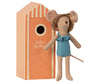 Maileg Beach Mice | Mum Mouse in Cabin de Plage
