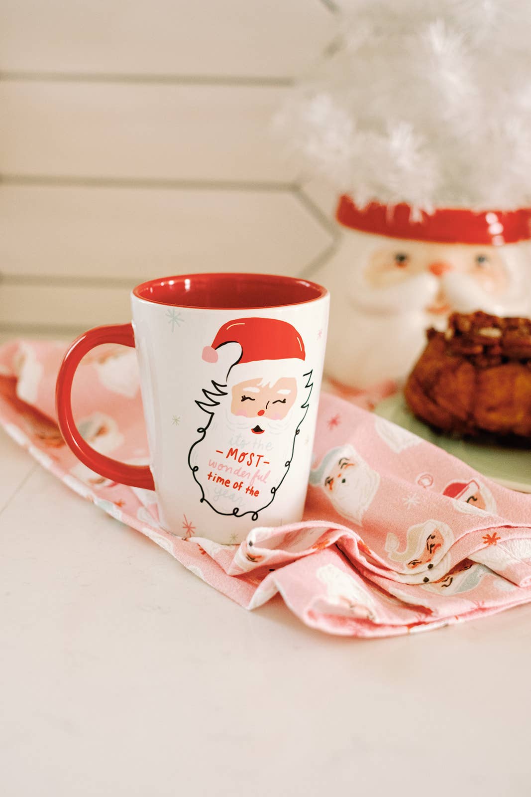 It's the Most Wonderful Time Santa Mug