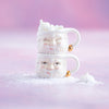Cream Papa Noel Mugs
