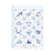 New Baby Delft Tiles Greeting Card