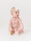 Pink Bunny Zipper Footie