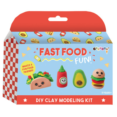 Fast Food Modeling Dough Kit