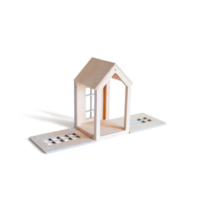 Medium Magnetic Dollhouse | Grey