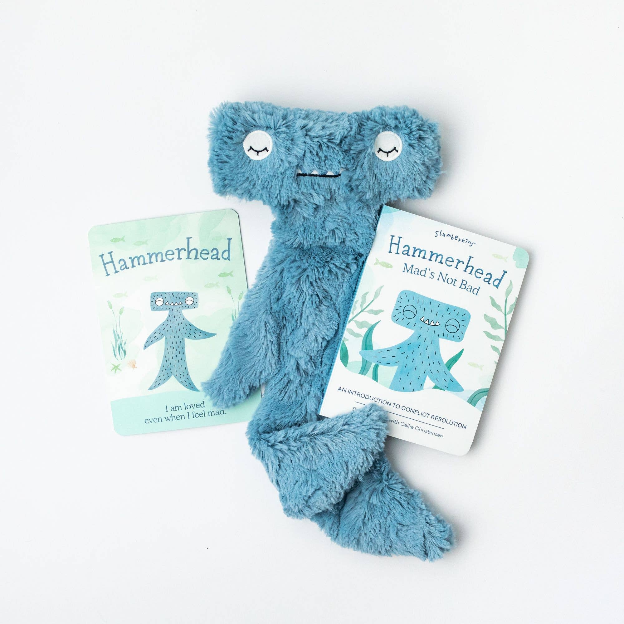 Slumberkins Hammerhead Snuggler | Conflict Resolution