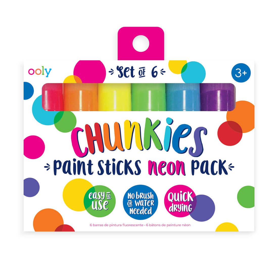OOLY Chunkies Neon Paint Sticks
