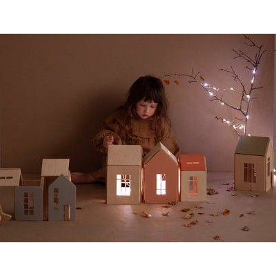 Medium Magnetic Dollhouse | Grey