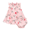 Pink Chicken Baby Stevie Dress | I Heart Dalmations