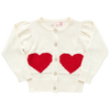 Pink Chicken Heart Pocket Sweater