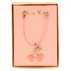 Cherries Enamel Necklace