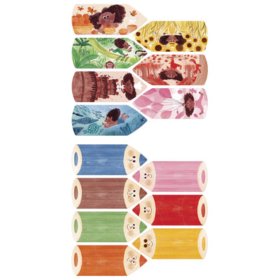 I Love My Colors Reversible Puzzle