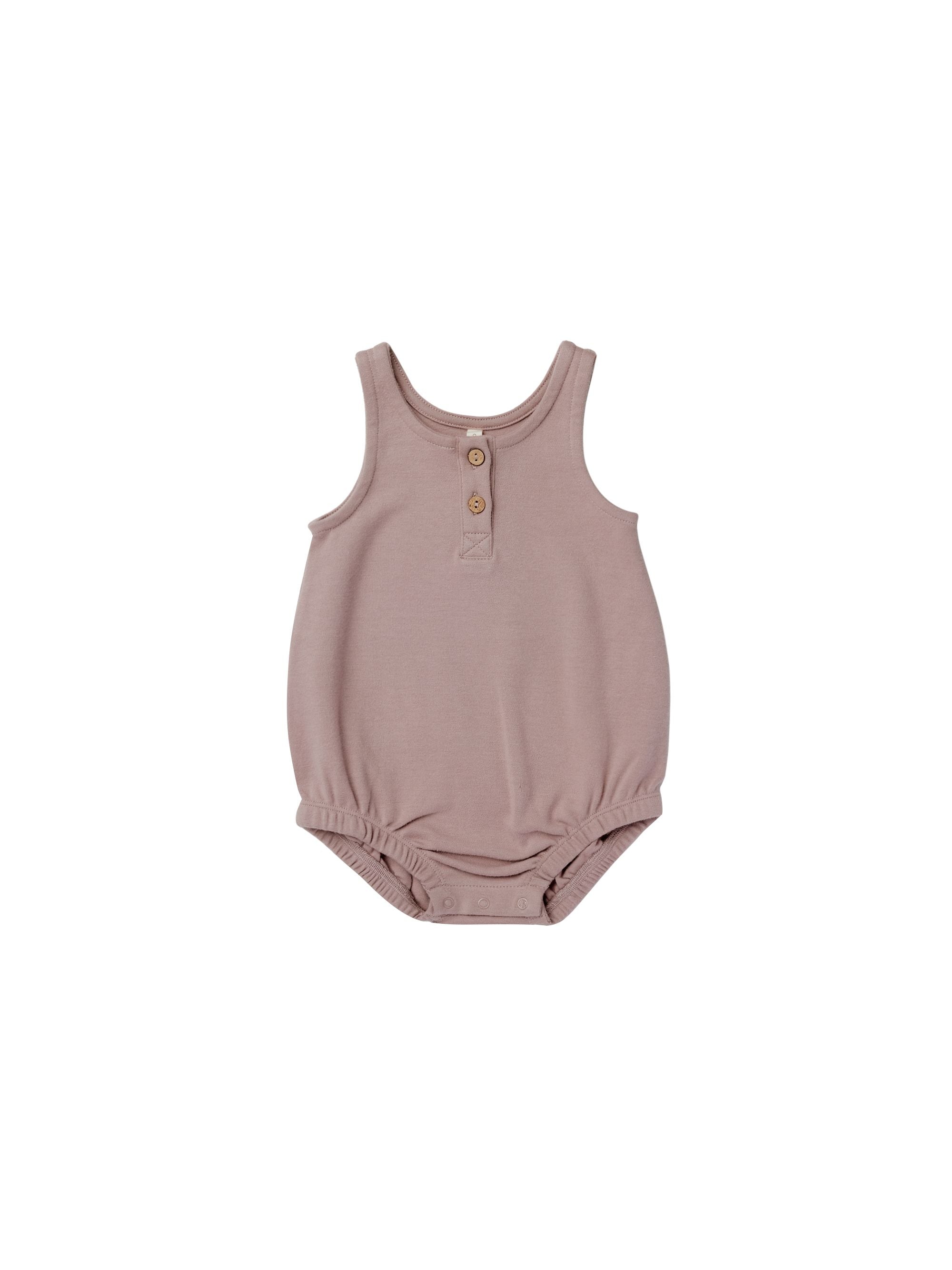 Quincy Mae Sleeveless Bubble Romper | Lilac