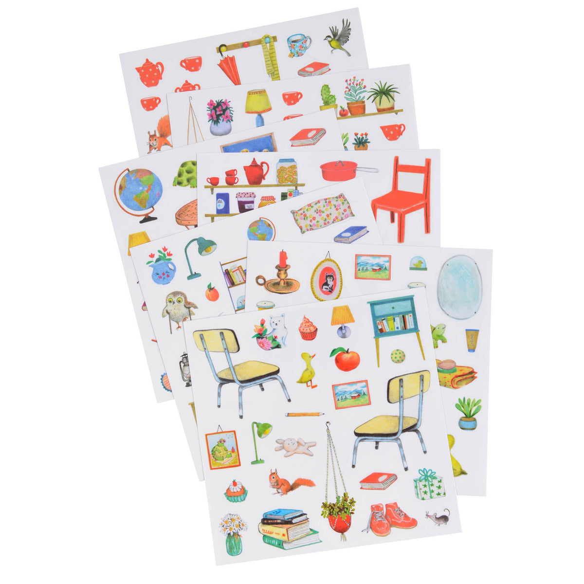La Grande Famille Coloring and Sticker Book