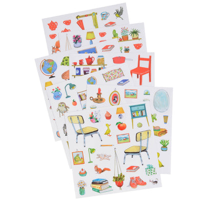 La Grande Famille Coloring and Sticker Book