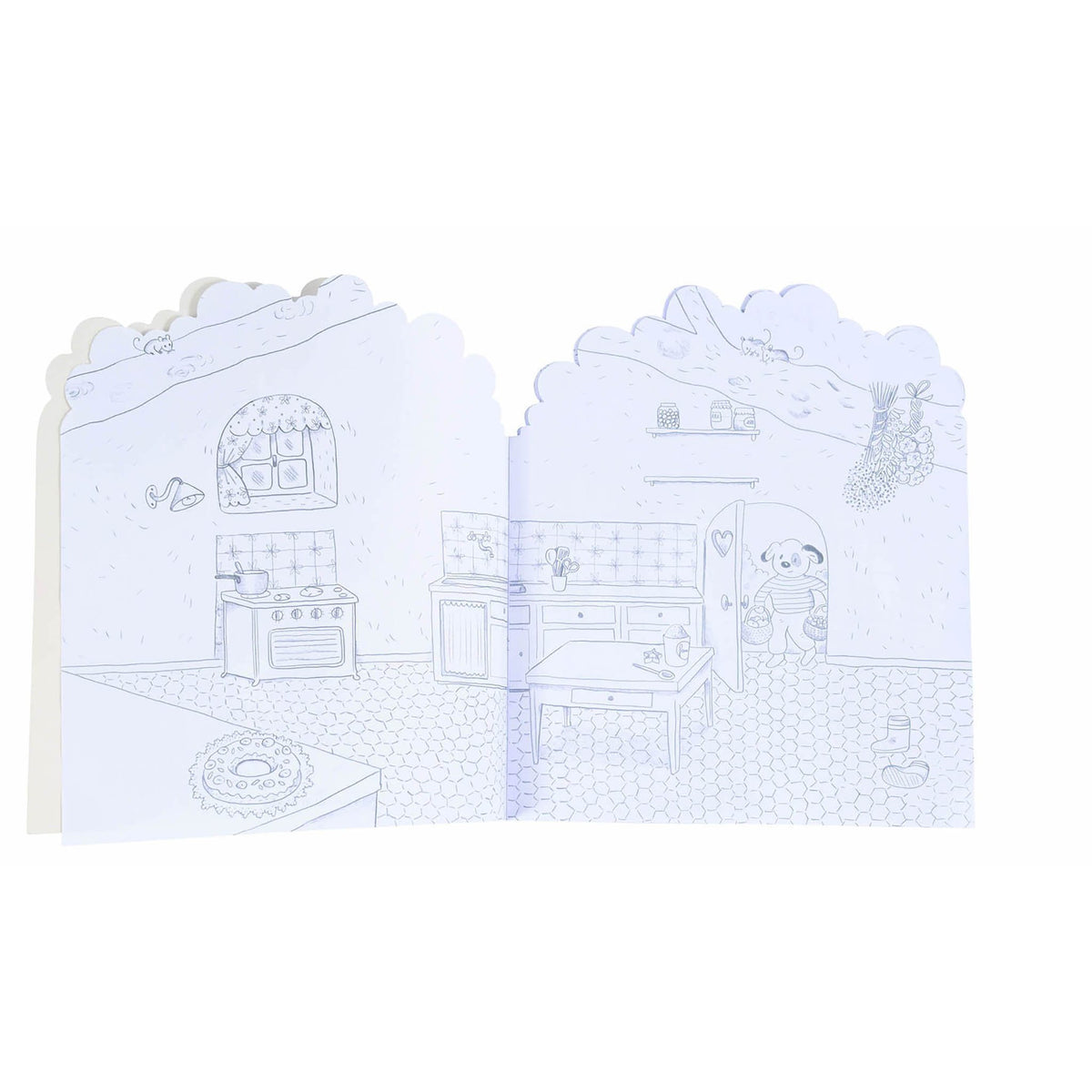 La Grande Famille Coloring and Sticker Book