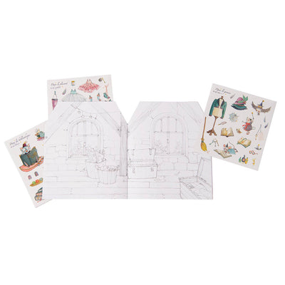 Ma Maison Coloring and Sticker Book