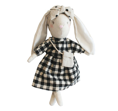 Mini Sofia Bunny | Black Check